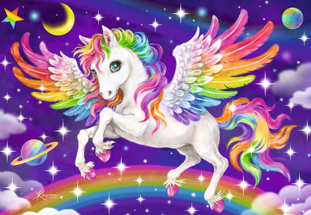 Ravensburger - Children’s Puzzle Pegasus Unicorns - 24-piece puzzles