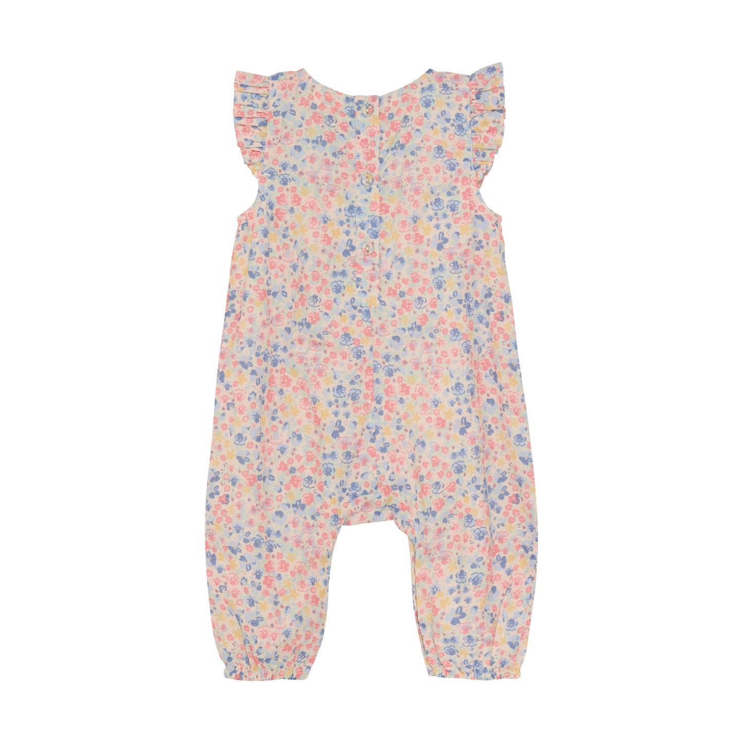 Minymo - All Over Print Floral Romper