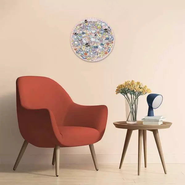 Ravensburger - Hello Kitty 500 Pc Round Puzzle