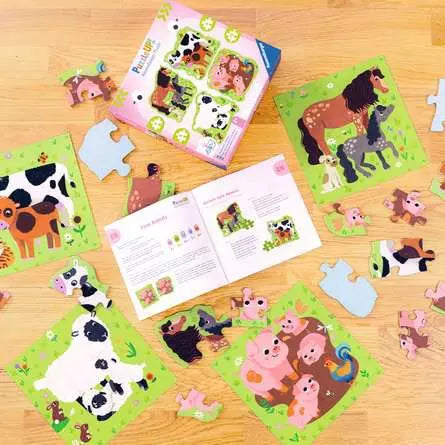 Ravensburger - Puzzle Up: Farm Animals Puzzle Set