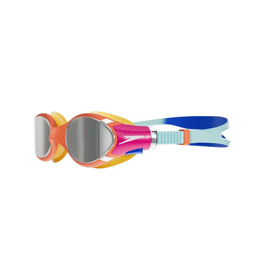 Speedo - Biofuse 2.0 Mirror Junior Swim Goggles - Orange/Blue (6-14Y)