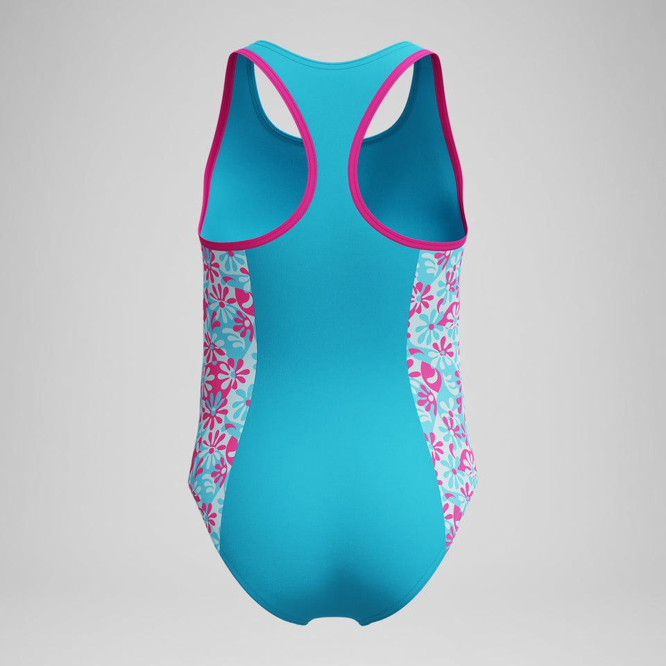 Speedo - Spliced Racerback One Piece Swimsuit