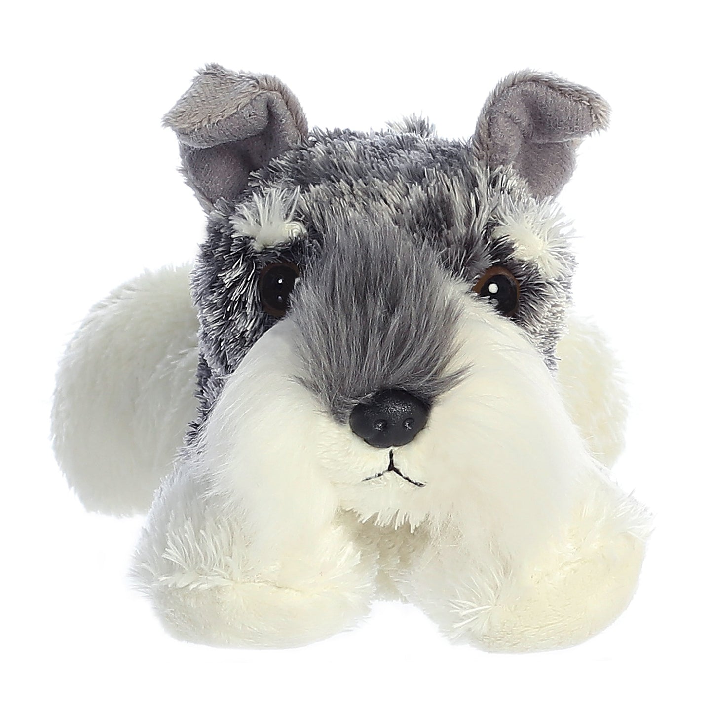 Aurora: Mini Flopsie - Stein Schnauzer 8" Dog Plush