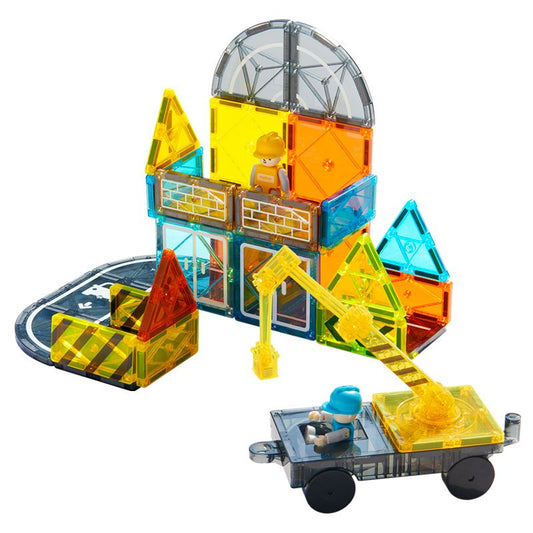 Mideer - Magnetic Building Blocks: Little Architect 36P