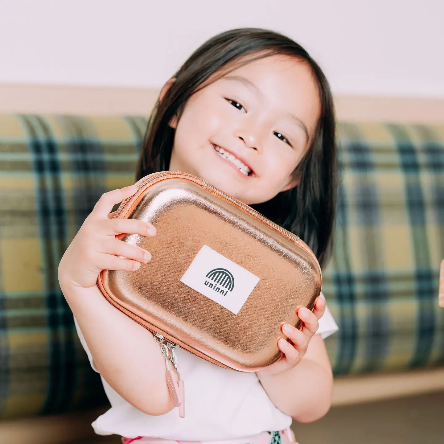 uninni - Arden Pencil Case - Metallic Gold