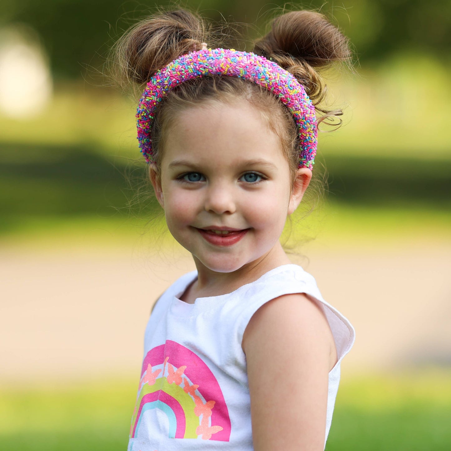 Frog Sac - Padded Sprinkles Headband - Confetti Hair Band