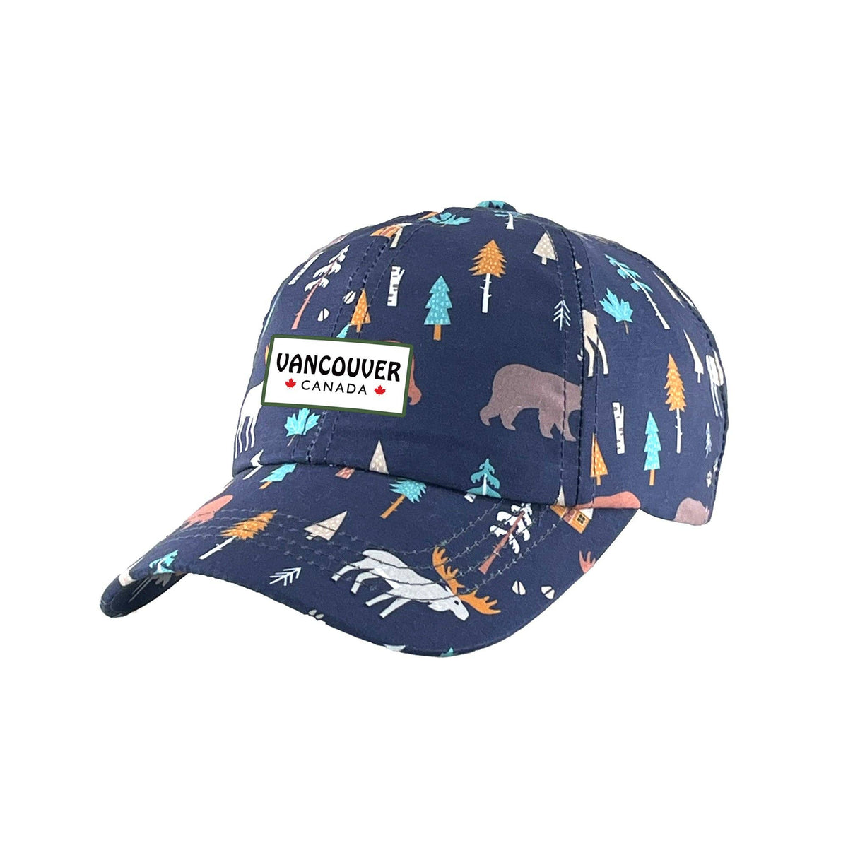Northern Icons - Kids Vancouver Forest Wildlife Baseball Cap