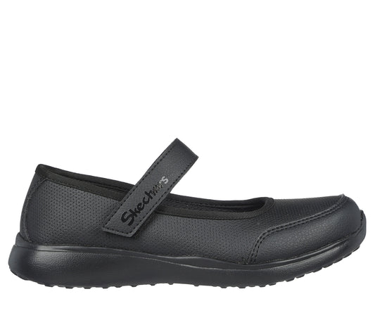 Skechers Microstrides - Recess Rules Girl's Uniform Shoes