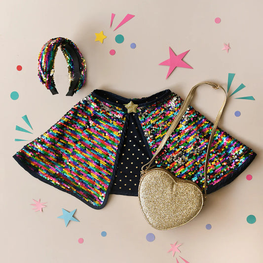 Rockahula - Rainbow Sequin Knotted Headband