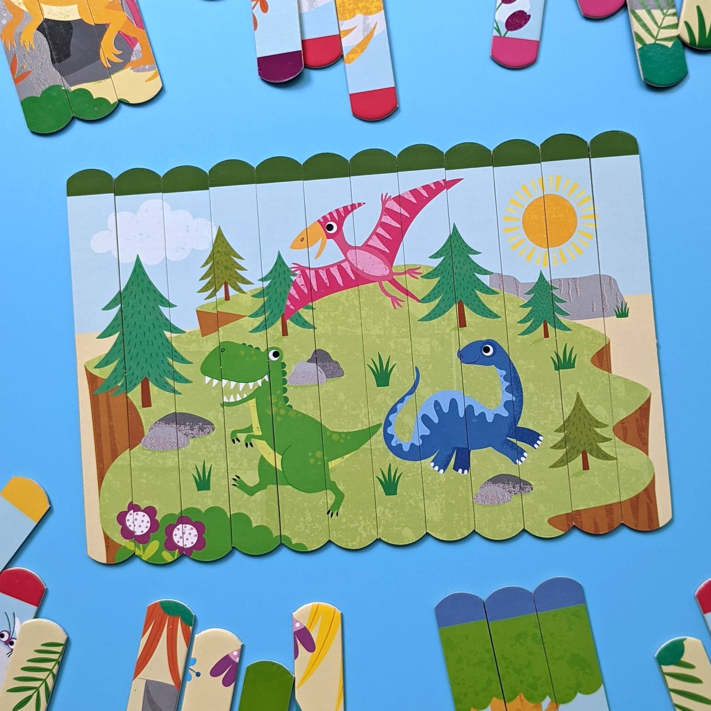 Robert Frederick - Dinosaurs Puzzle Sticks