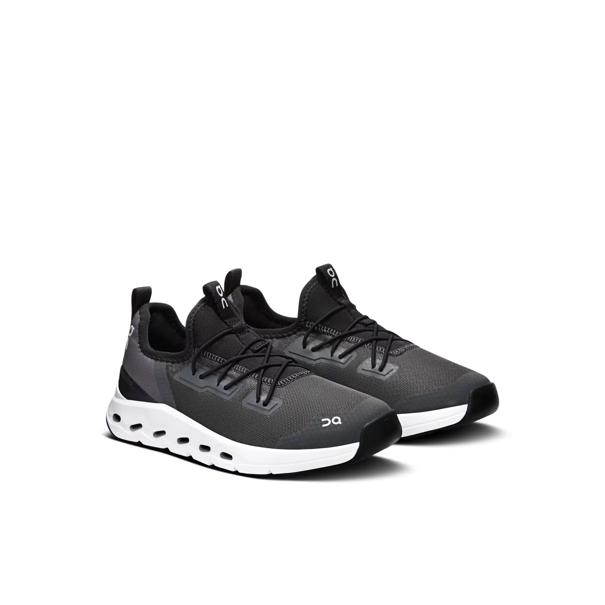 On Cloudleap Running Shoe Kids - Black | White