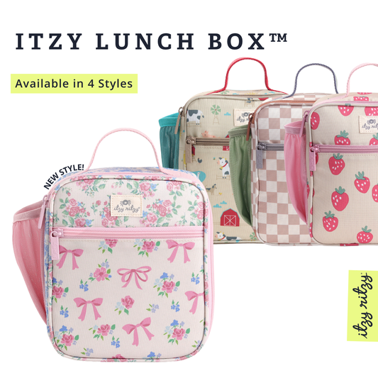 Itzy Ritzy - Itzy Lunch Box: Strawberries + Cream