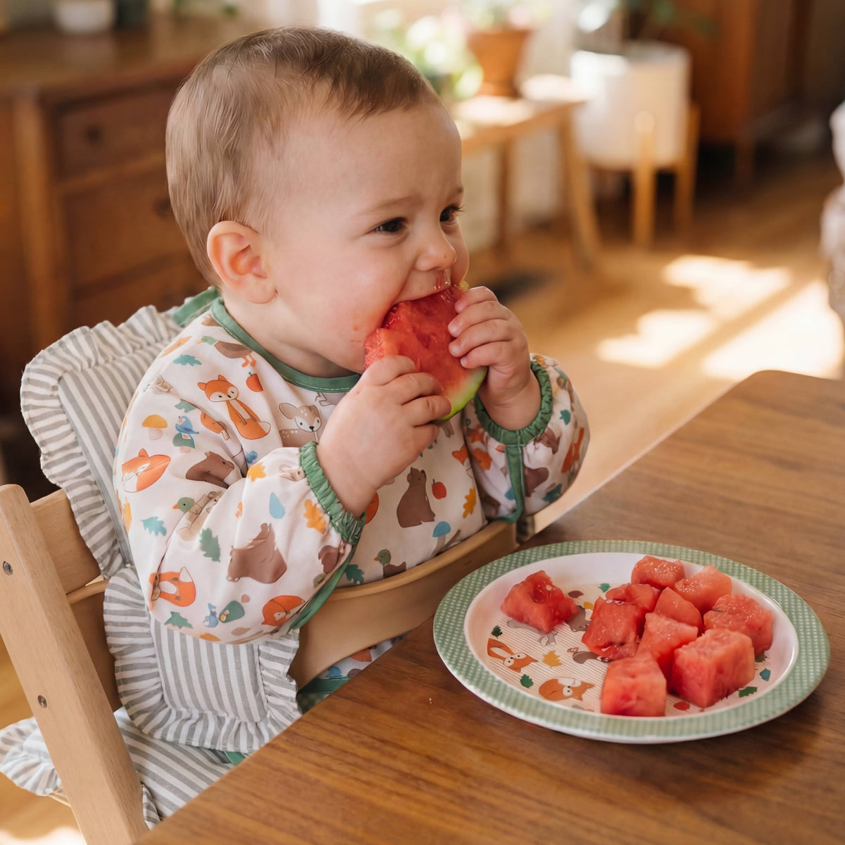 Itzy Ritzy - Itzy Everywhere Bib - Long Sleeve Water-resistant Bib