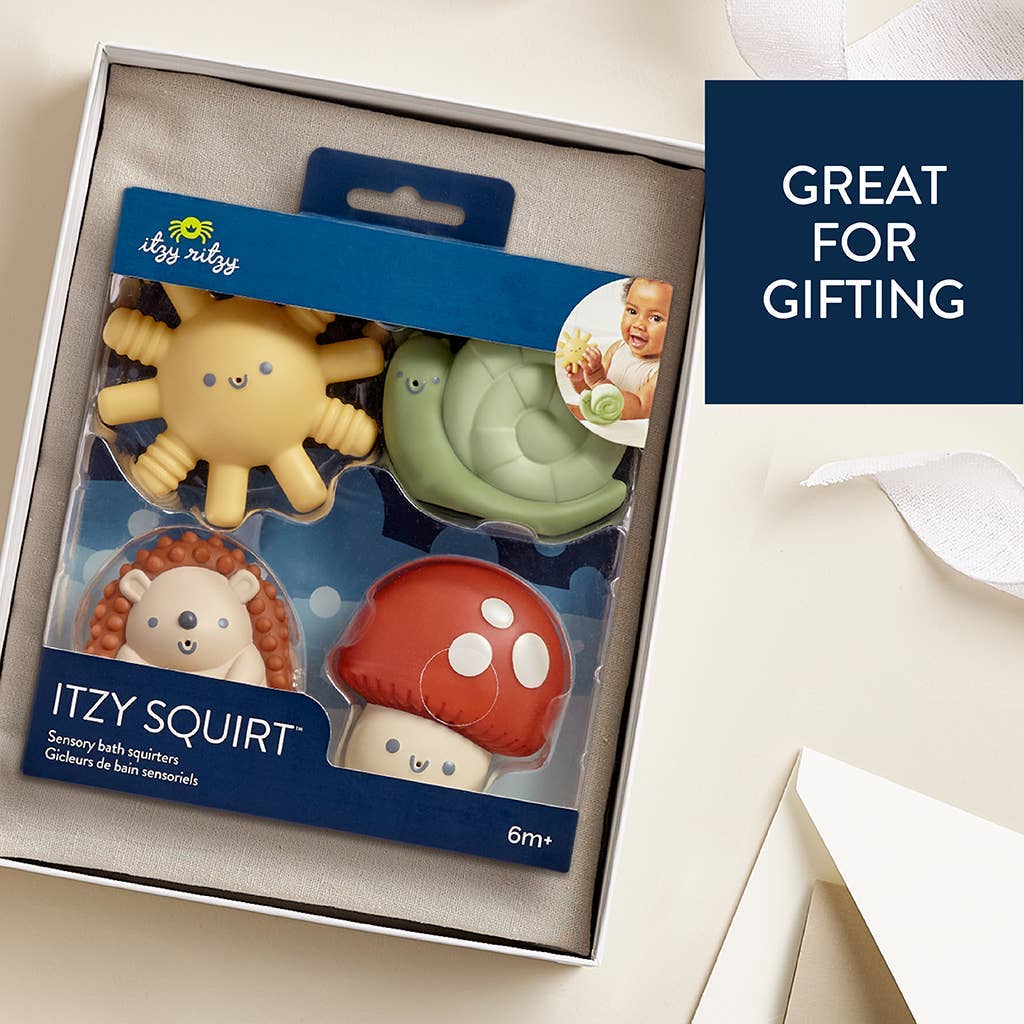 Itzy Ritzy Canada - Itzy Squirt™ 4-Pack of Soft Bath Toys