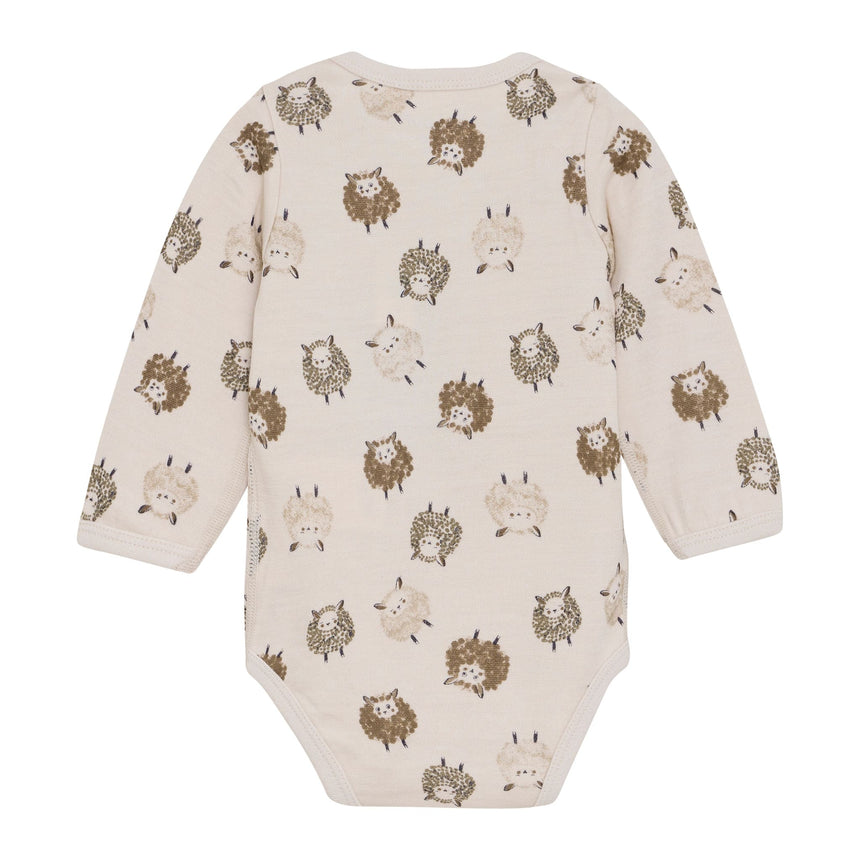 Celavi - Sheep Aop Merino Bodysuit - 3M