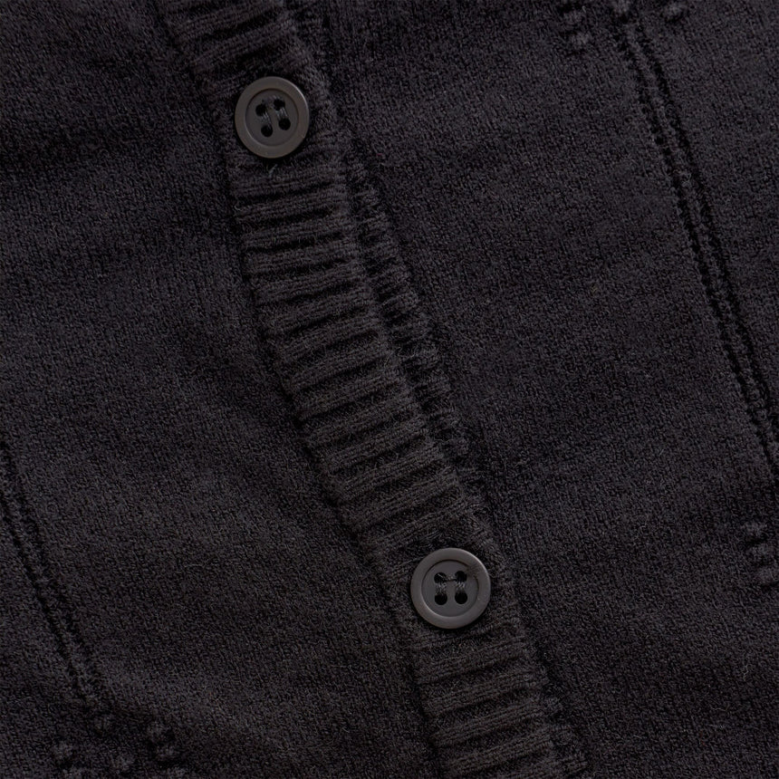 Creami - Pointelle Cardigan Navy - 8Y
