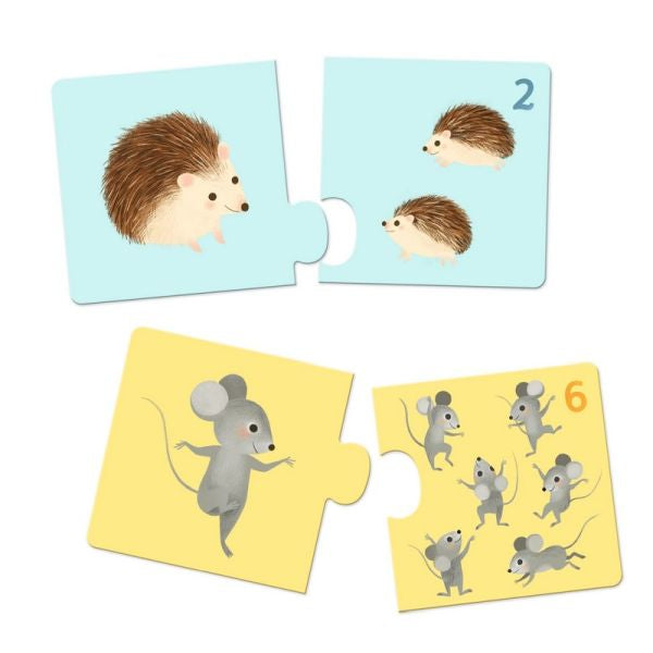 Djeco - Puzzle Duo Set