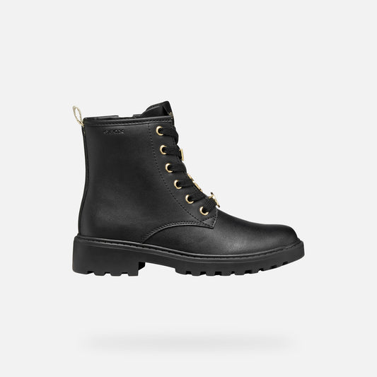 Geox Harry Potter Casey Junior Black Boots