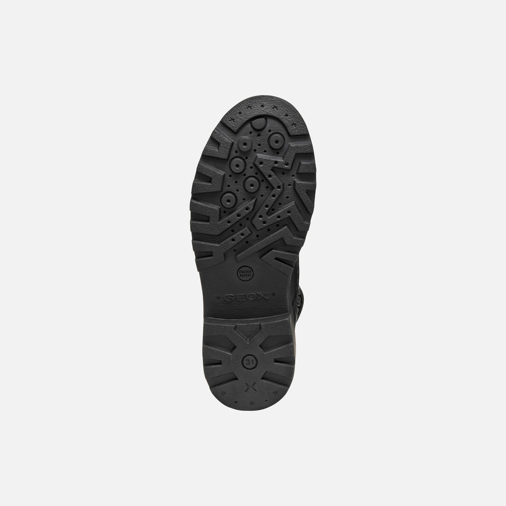 Geox Harry Potter Casey Junior Black Boots