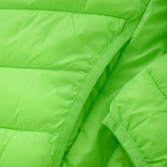 Color Kids Jacket Quilted Puffer Green Gecko