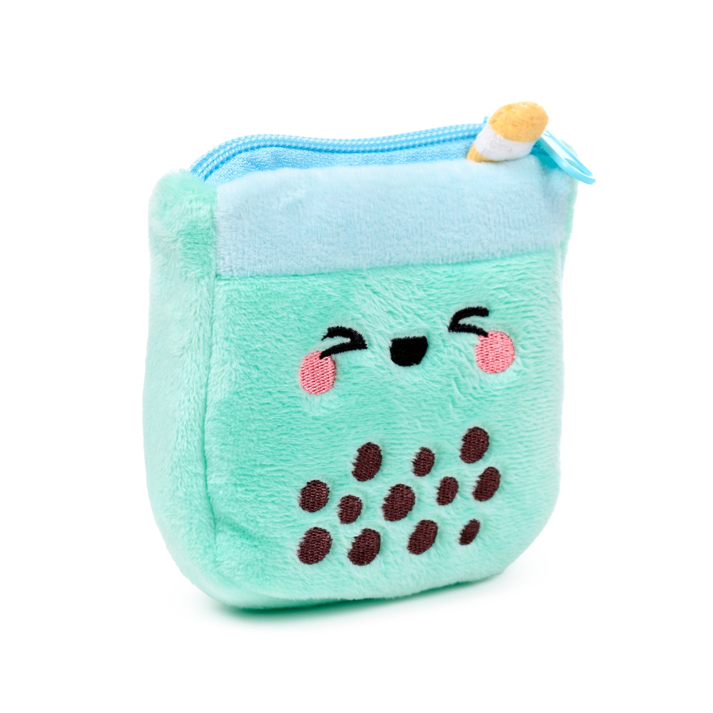 Puckator Foodiemals Bubble Tea Plush Mini Change Purse