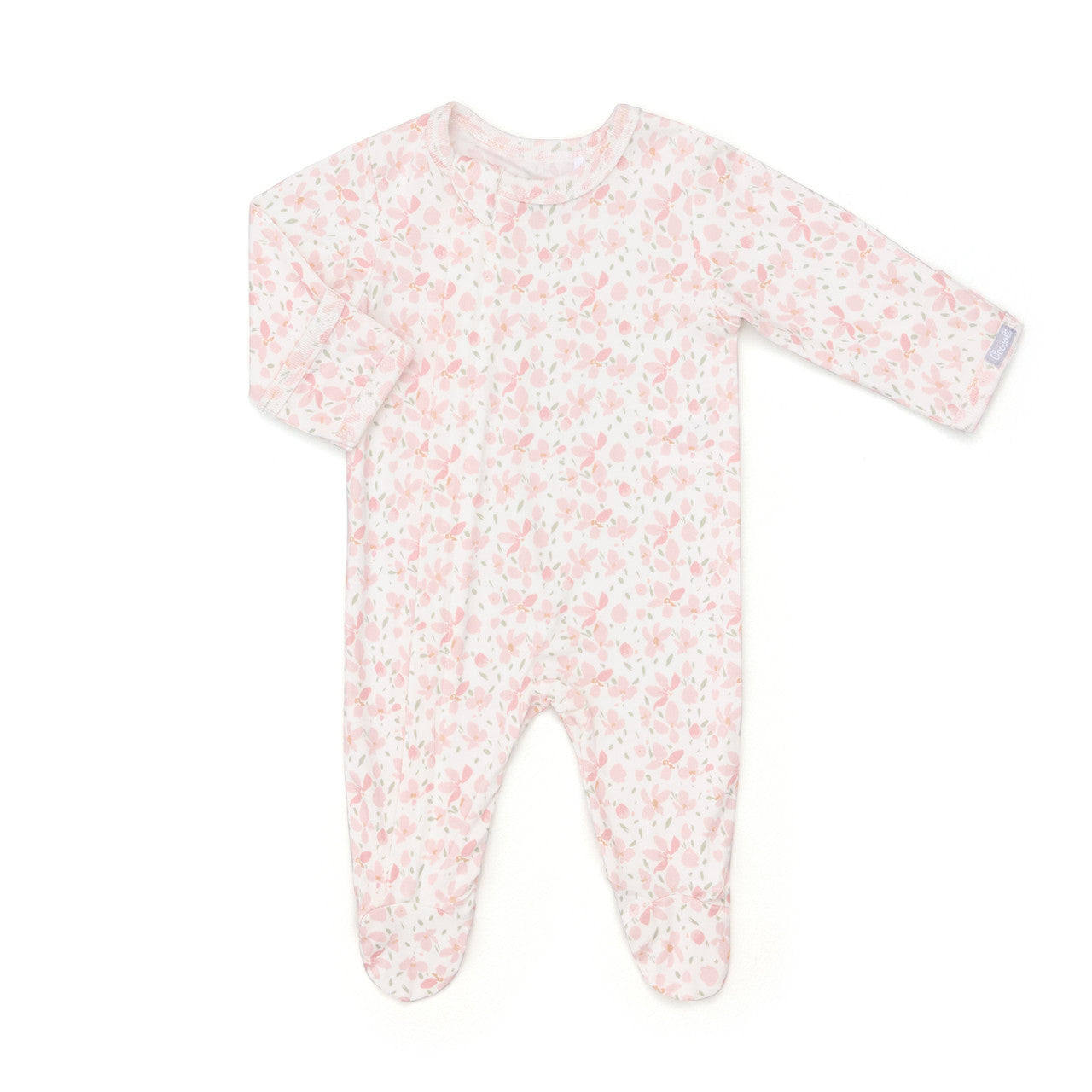 Coccoli - Long Sleeve Modal Zipper Footie - 1M