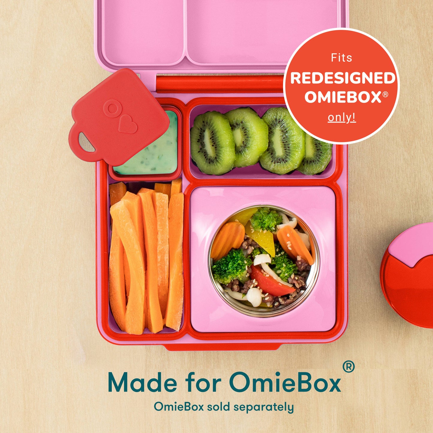OmieLife - OmieDip Two Pack Food Container
