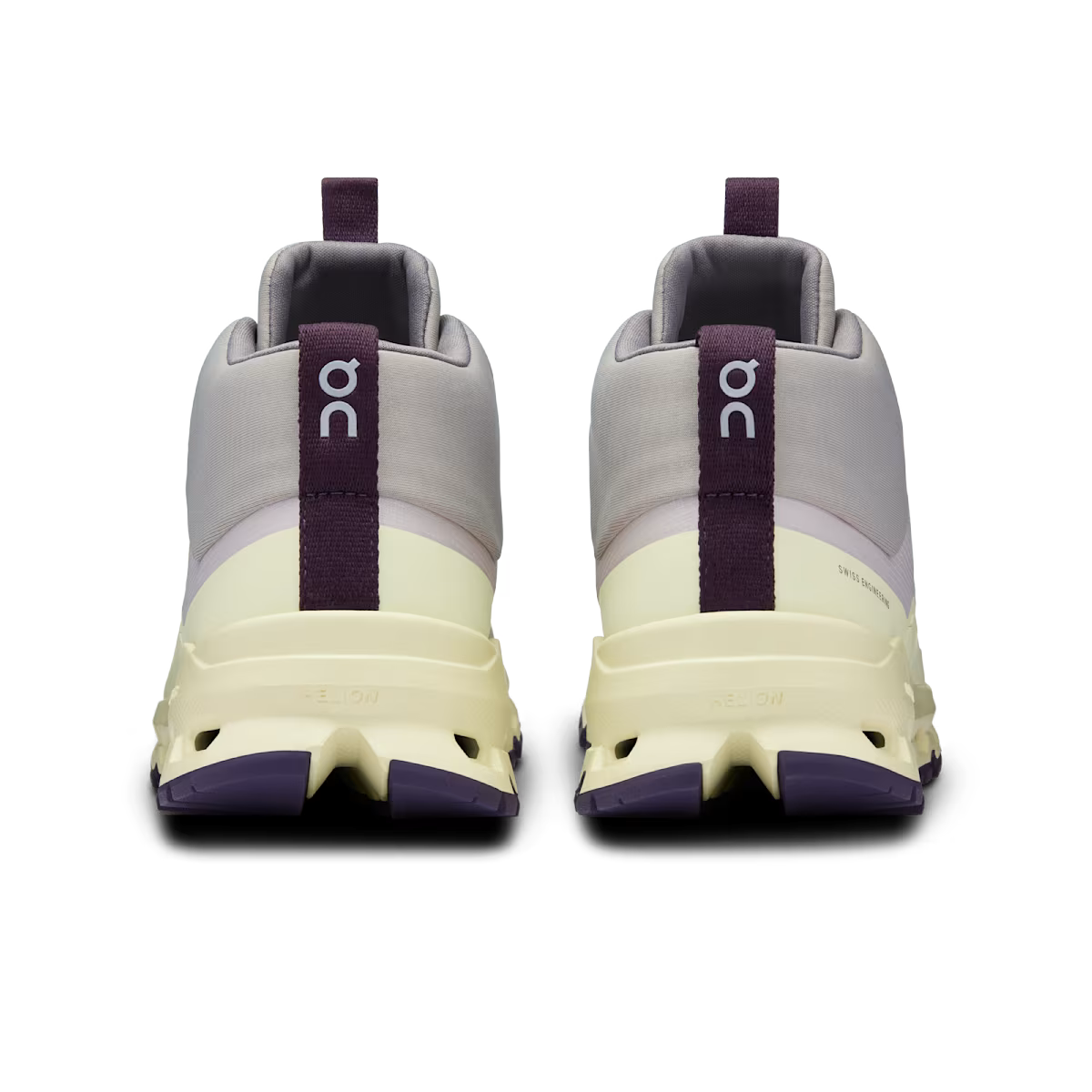 On Cloudhero Youth Mid Waterproof Shoe Silver | Seedling