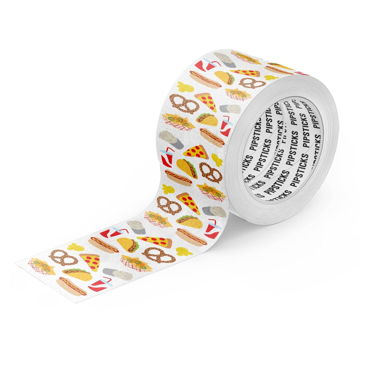 Pipsticks - Sporting Snacks Stickers on the Roll (Sold by the Section)