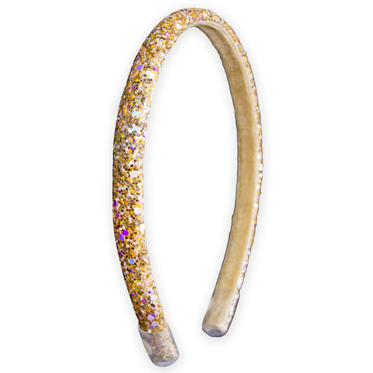 Frog Sac - Glitter Headband - Thin Hairbands for Kids