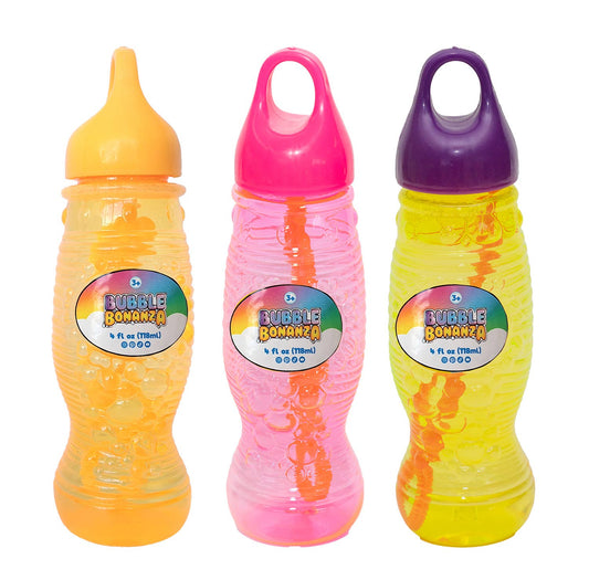 Wishbone Products - Summer Bubbles For Kids 4oz Bottle with handle