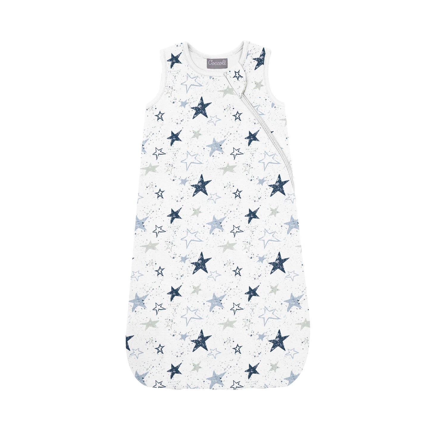 Coccoli Modal 1.5 Togs Sleepsack - Stars On Cream - N/9M