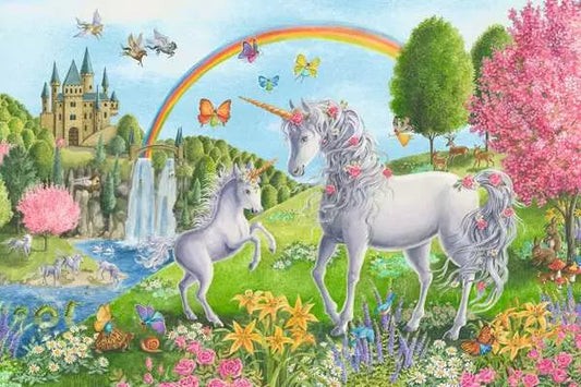 Ravensburger -  Prancing Unicorns Floor Puzzle 24pcs