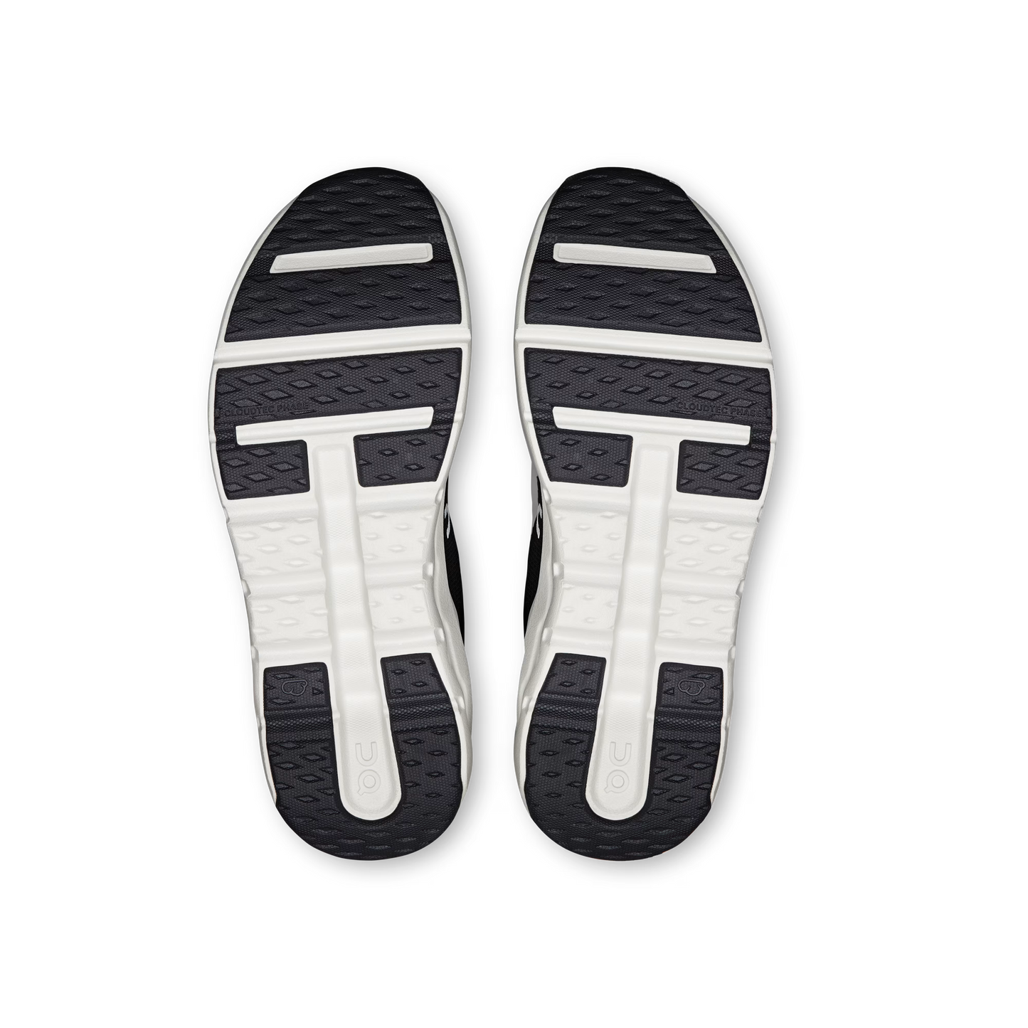 On Cloudleap Youth Running Shoe Black | White