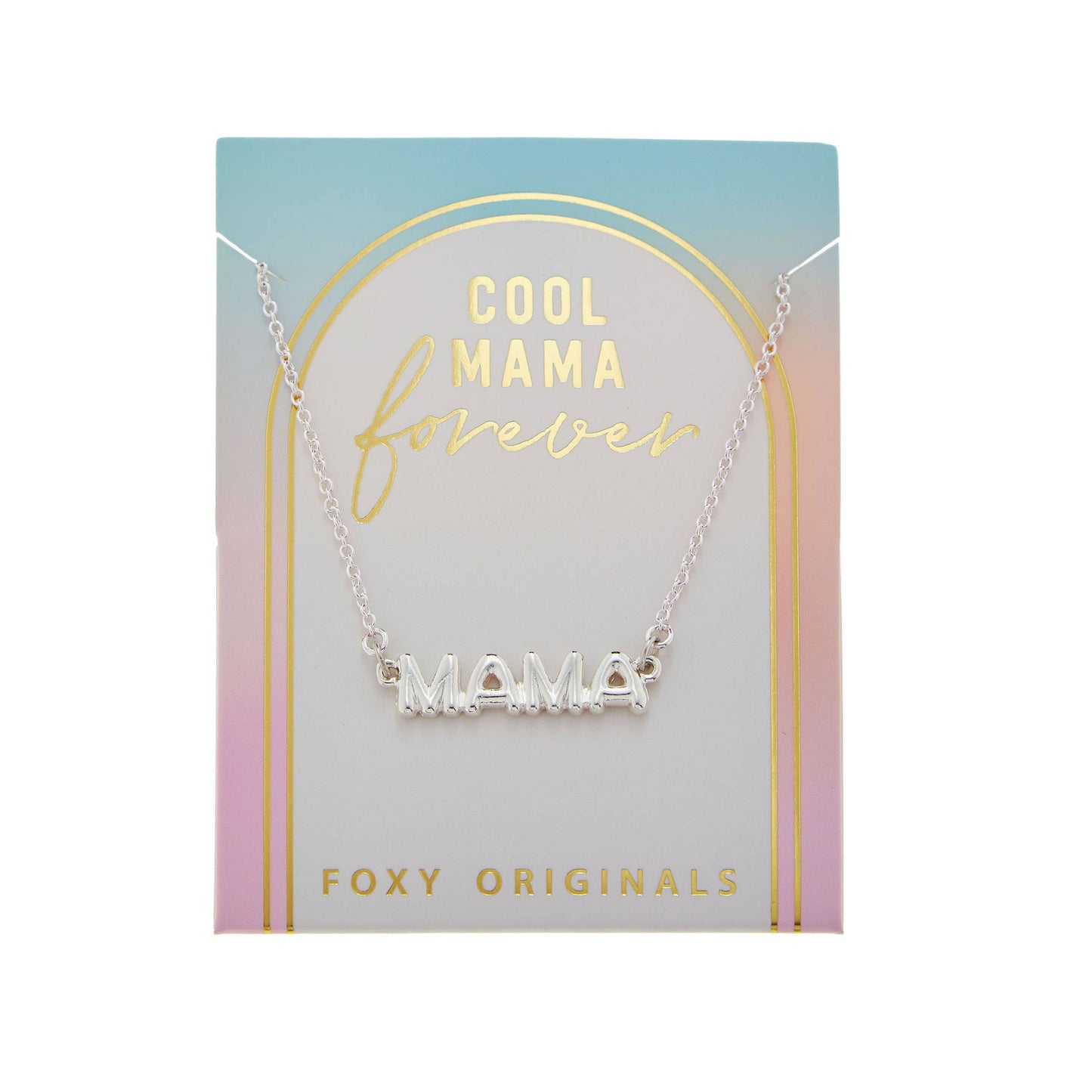 Foxy Originals - Forever Mama Bubble Letter Necklace
