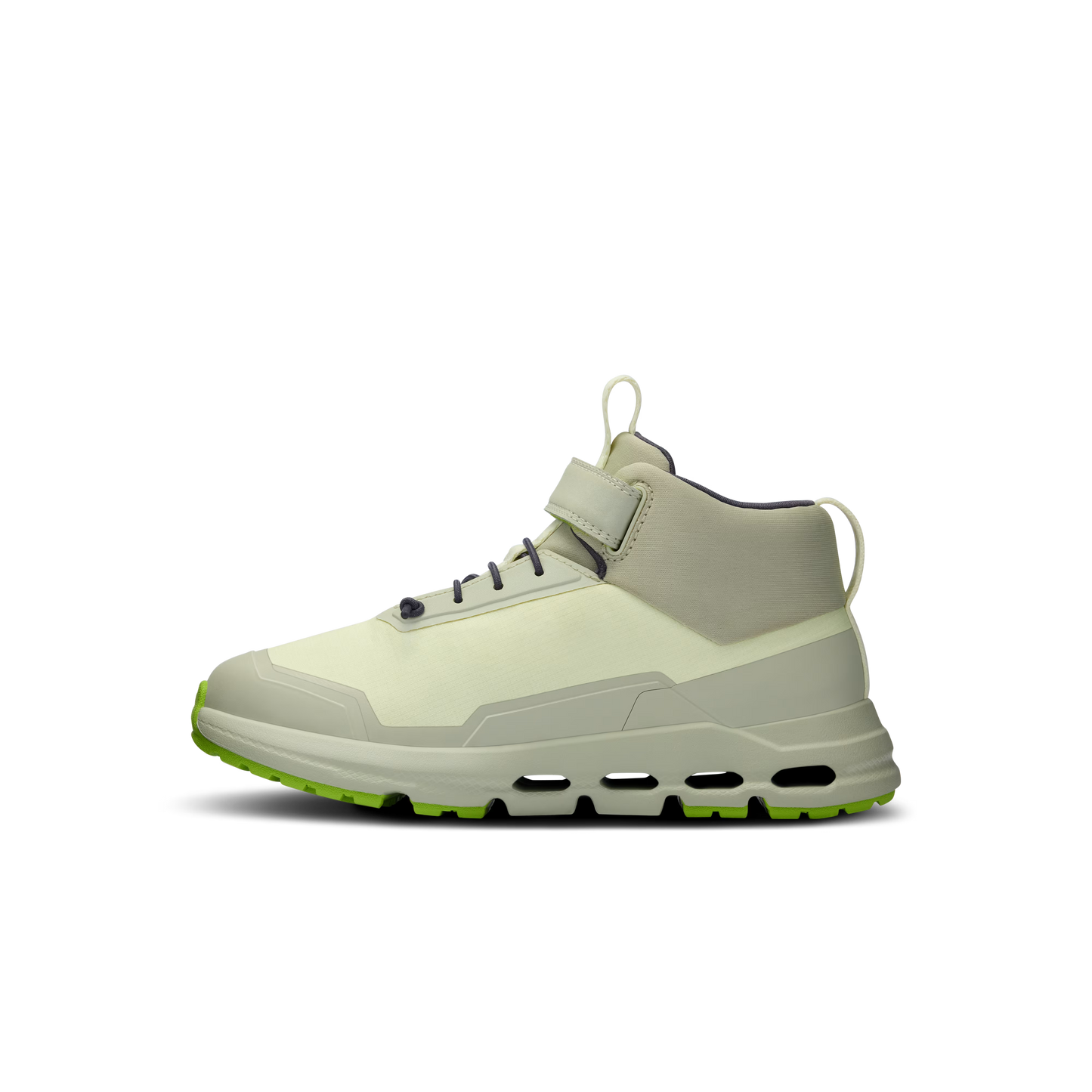 On Cloudhero Kids Mid Waterproof Shoe Seedling | Chalk
