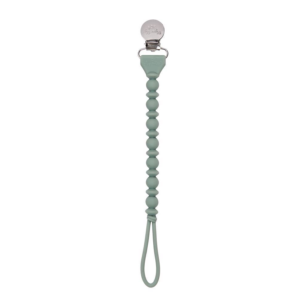 Itzy Ritzy - Sweetie Strap Silicone One-Piece Pacifier Clips