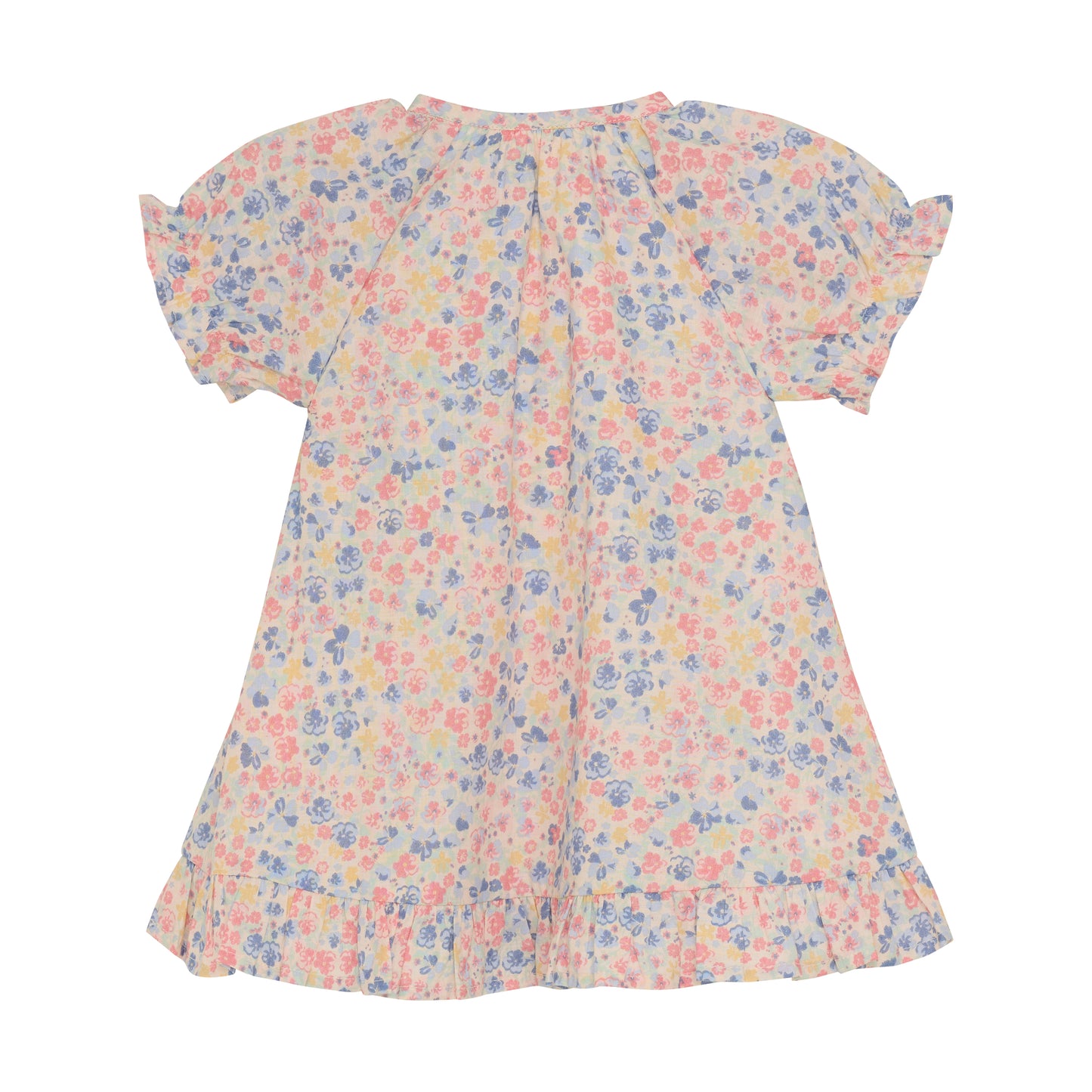 Minymo - All Over Print Short Sleeve Infant Dress