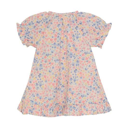 Minymo - All Over Print Short Sleeve Infant Dress