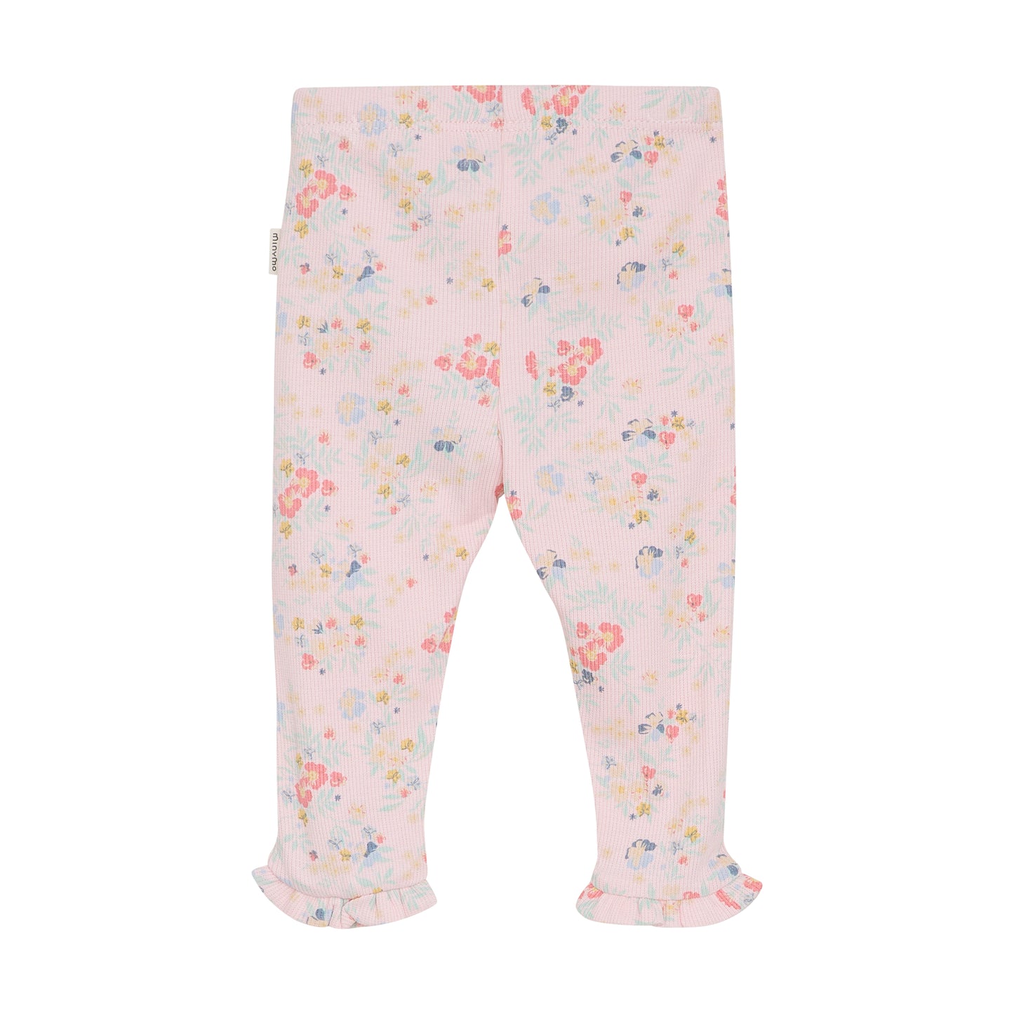 Minymo - All Over Print Ribbed Leggings