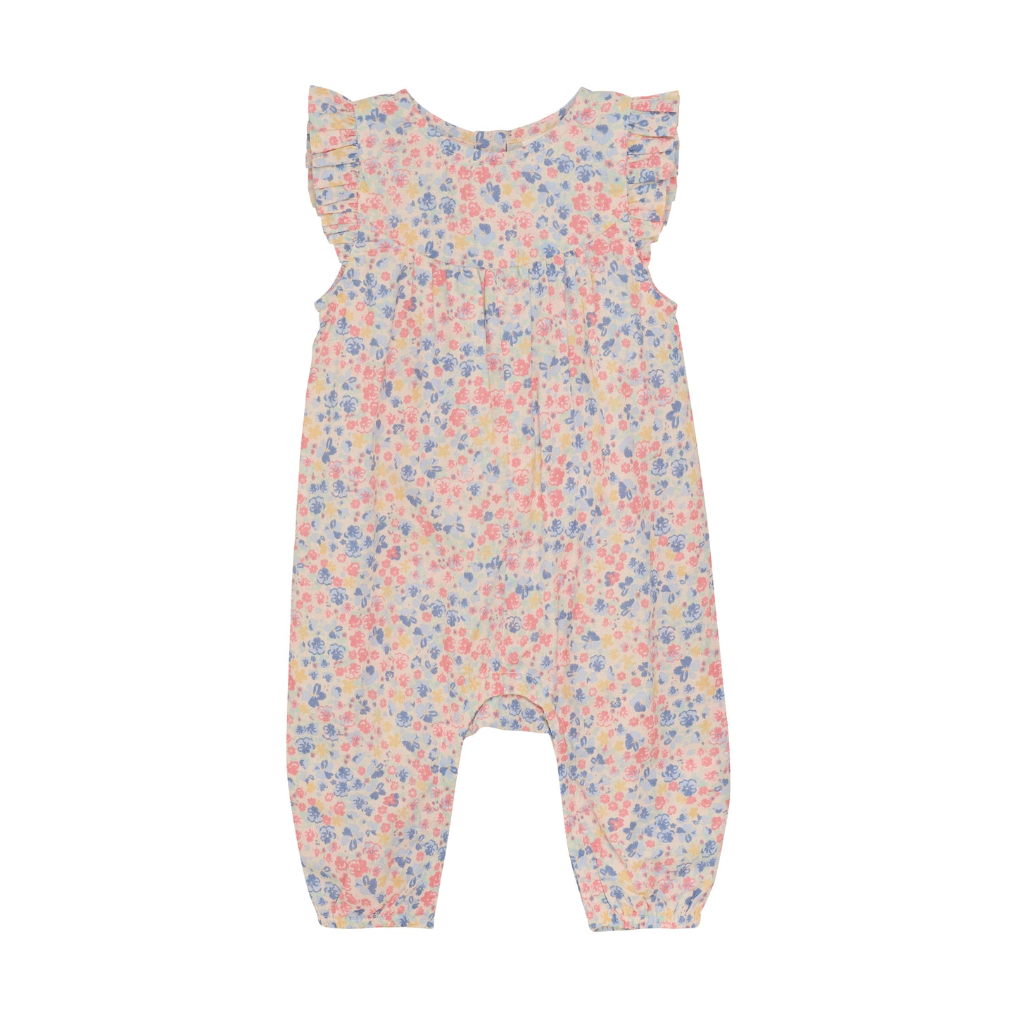 Minymo - All Over Print Floral Romper