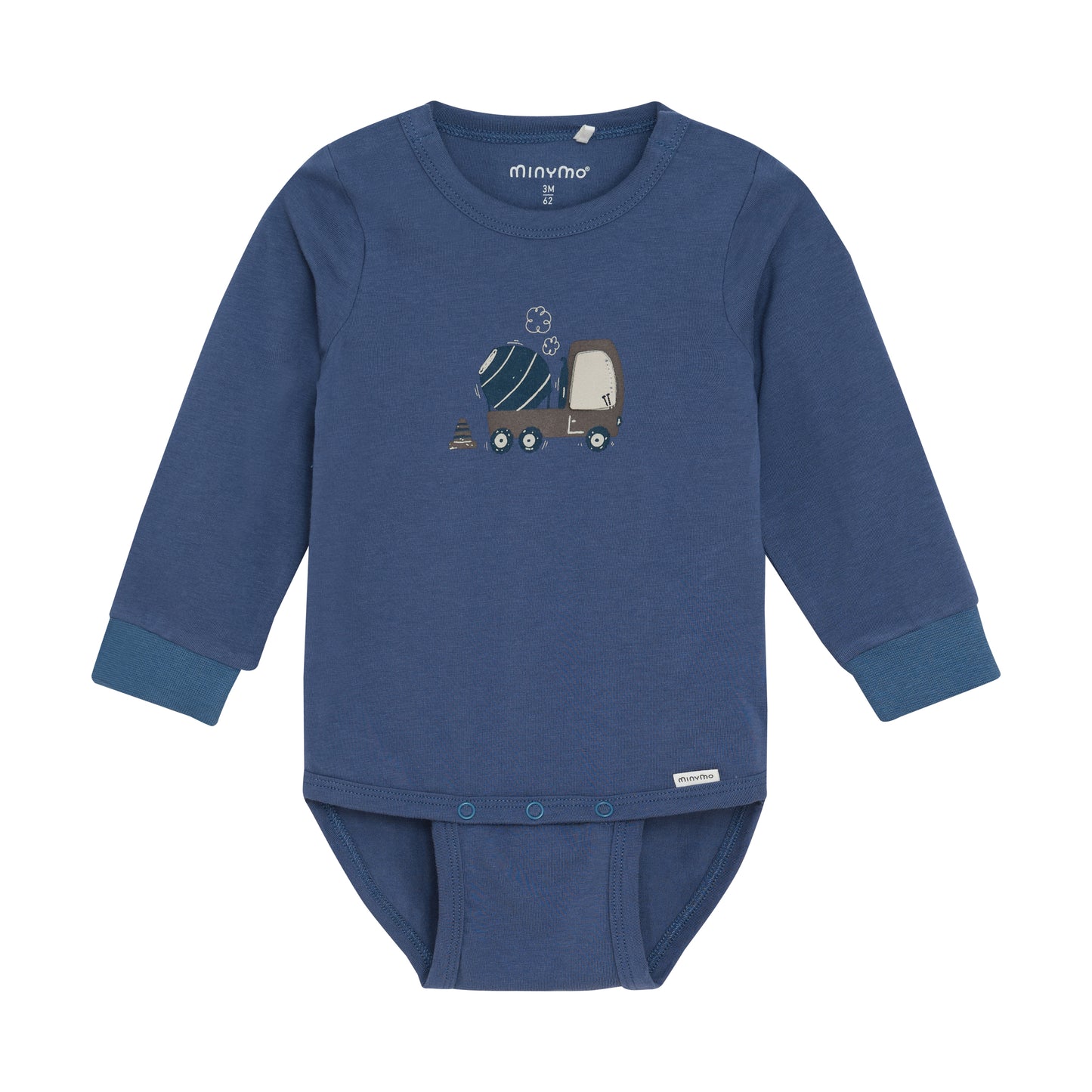 Minymo - Long Sleeve 3D Onesie - 3M