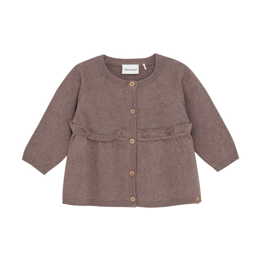 Minymo - Button Up A-Line Cardigan - 3M