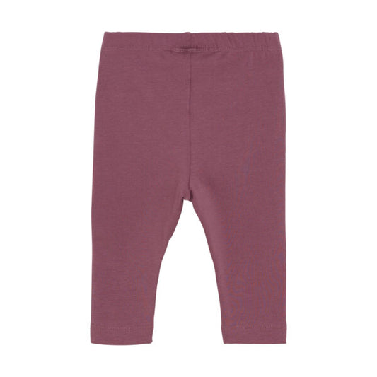Minymo – Leggings bru, rose brown - 3M