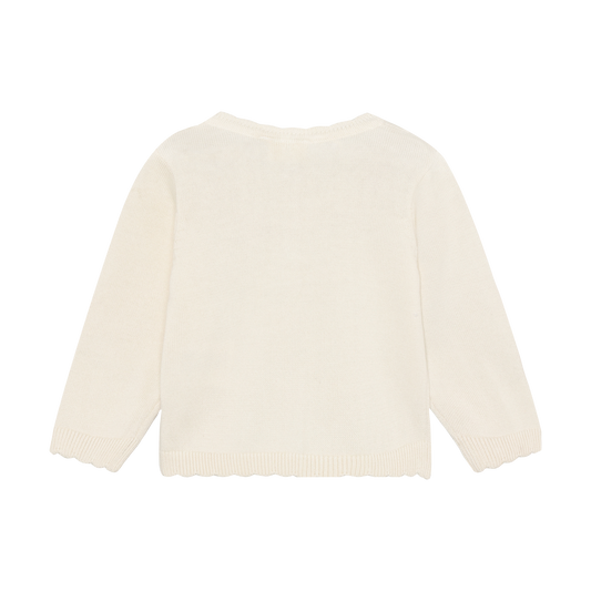 Minymo - Cream Knit Infant Cardigan