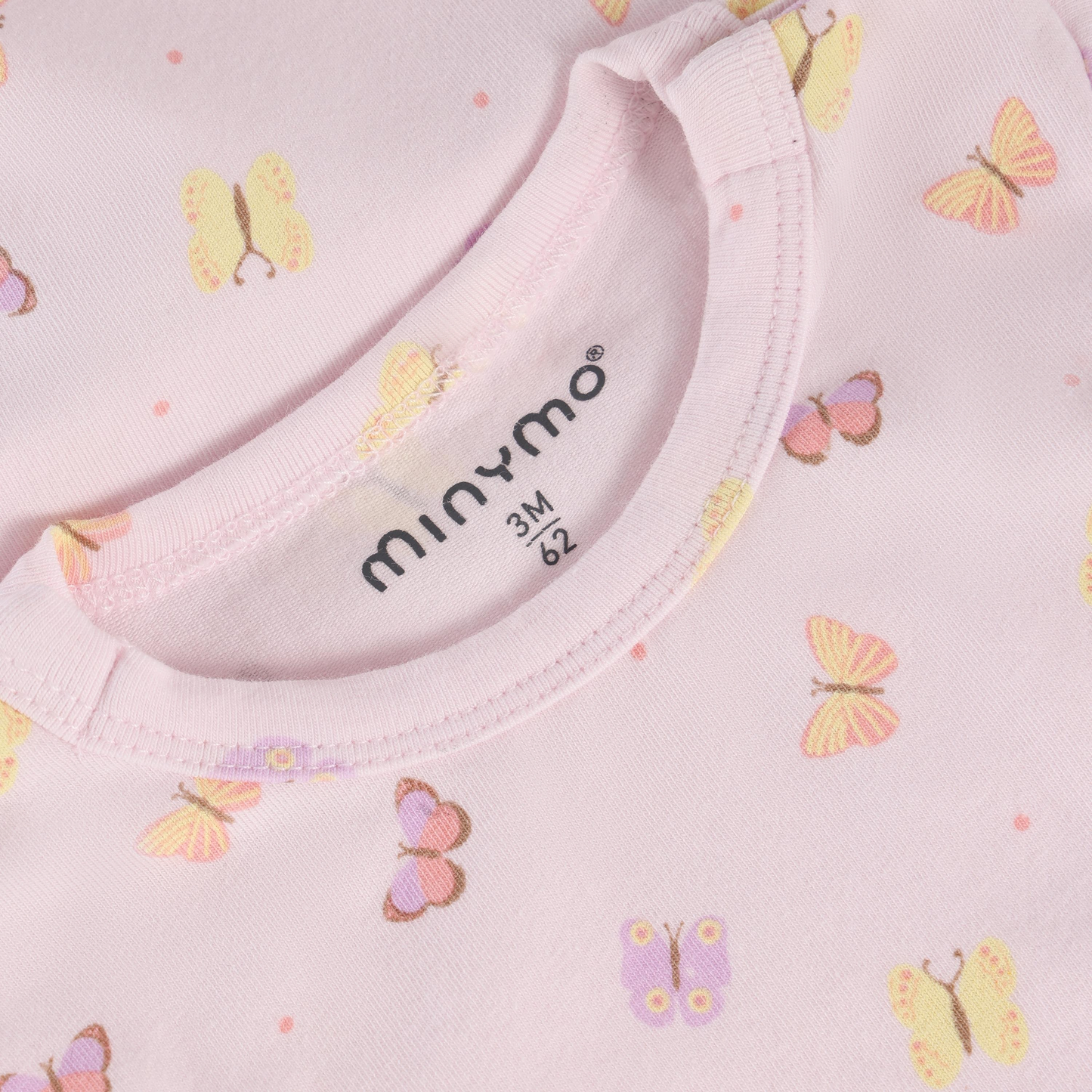Minymo - Long Sleeve Butterfly Bodysuit