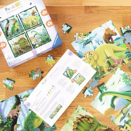 Ravensburger - Puzzle Up: Dinosaurs Puzzle Set