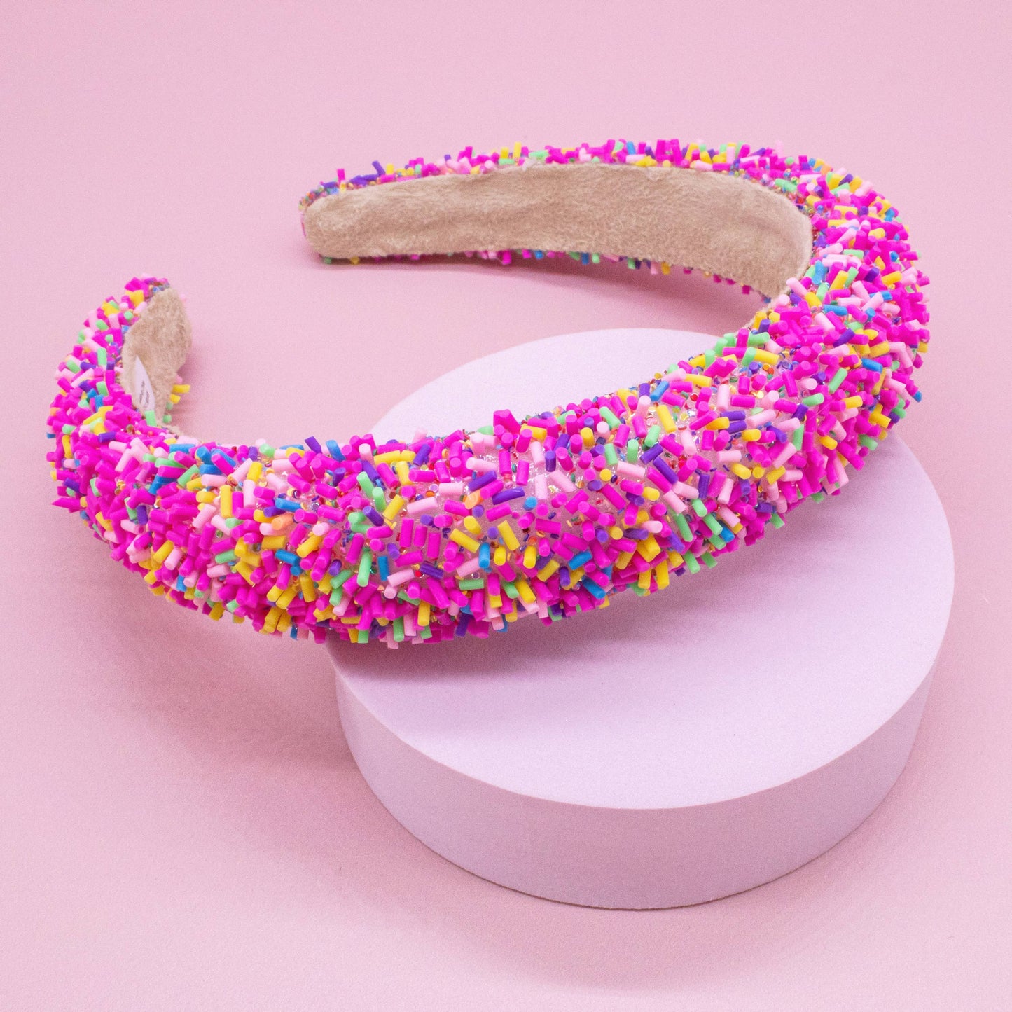 Frog Sac - Padded Sprinkles Headband - Confetti Hair Band