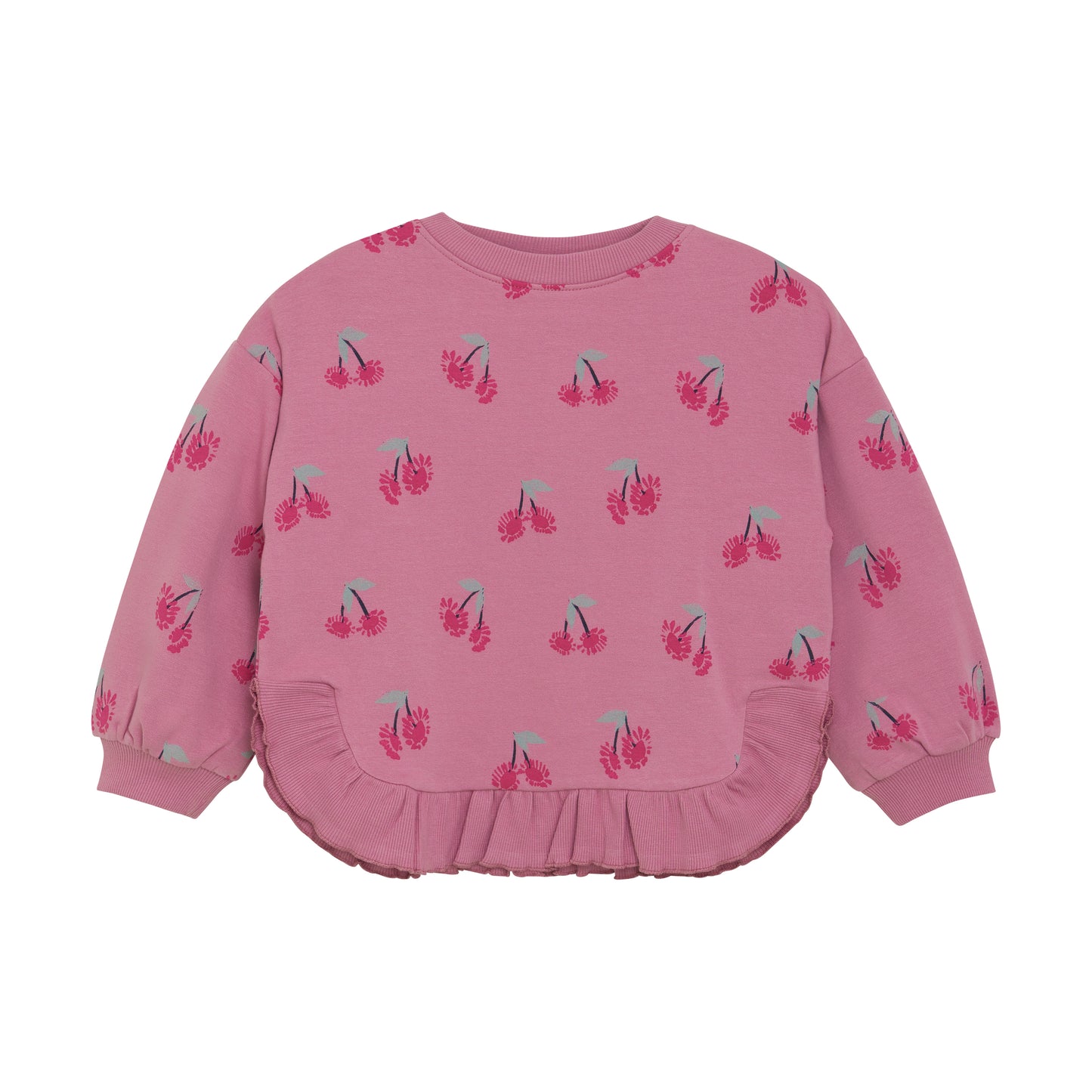 Minymo - Cherry All Over Print Sweatshirt