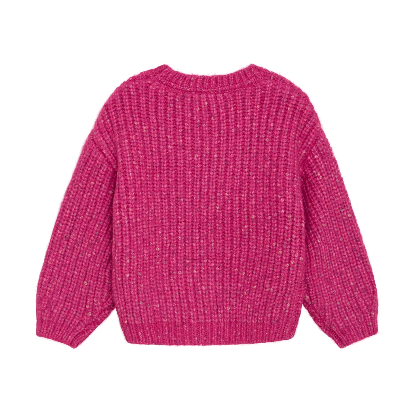 Minymo - Fuschia Fedora Knit Pullover Sweater